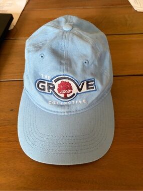 The Grove Collective Light Blue Embroidered Baseball Cap